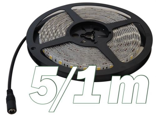 TRACON LED-SZ-144-CW - LED szalag, beltéri SMD5050,60LED/m,14,4W/m,560 lm/m,W=10 mm,6000K,IP20,EEI=G