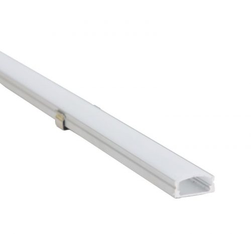 TRACON LEDSZPS10 - Alumínium profil LED szalagokhoz, lapos W=10mm, H=1m