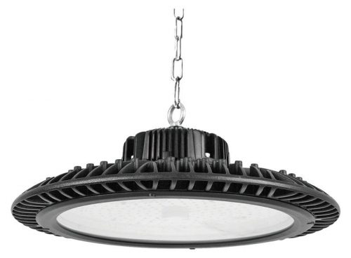 TRACON LHBU100W - LED csarnokvilágító, kültéri, UFO forma 90-265 VAC, 100 W, 13000 lm, 4500 K, 50000 h, IP65, EEI=E