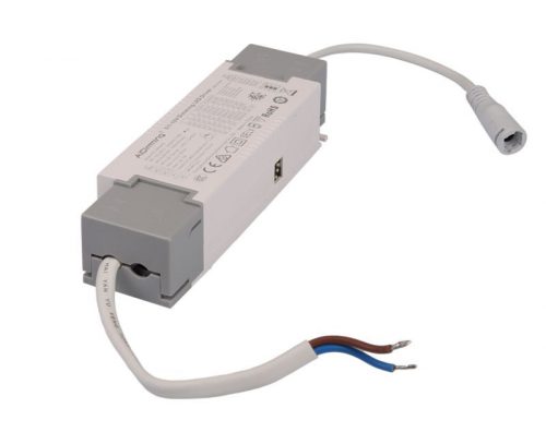 TRACON LPCC40W110D - Dimmelhető LED meghajtó 40 W-os panelekhez 200-240 VAC, 0,49 A / 9-42 VDC, 1050 mA, 1-10 V