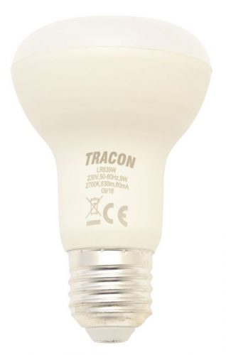 TRACON LR639NW - LED reflektorlámpa 230 V, 50 Hz, E27, 9 W, 638 lm, 4000 K, 120°, EEI=G