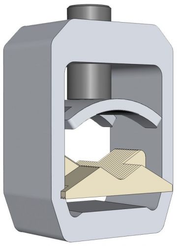 TRACON R150-KETO-1 - Keretes kapocs 1, KETO-1, 35-150mm2 Al/Cu