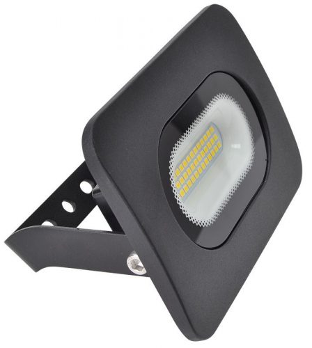 TRACON RSMDL20H - LED fényvető beépített bekötődobozzal (kábel nélkül),fekete 220-240V AC, 20W, 4000K, IP65, 1600lm, EEI=G