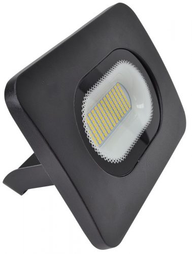 TRACON RSMDL50H - LED fényvető beépített bekötődobozzal (kábel nélkül),fekete 220-240V AC, 50W, 4000K, IP65, 4000lm, EEI=G