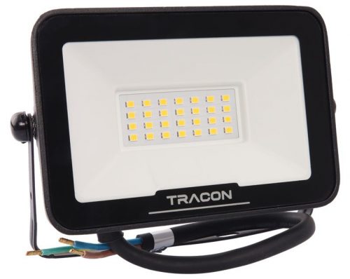 TRACON RSMDS20W - LED fényvető SAMSUNG chippel 220-240V AC, 20W, 4000K, IP66, 2000lm, EEI=F