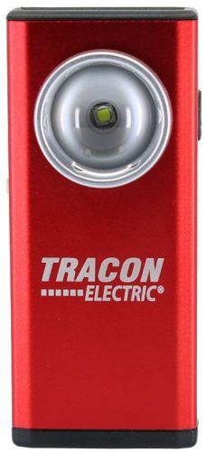 TRACON STLAL5W - Akkumulátoros LED kézi lámpa,fém 5W, 6000K, 3,7V 1800mAh, 200lm, IP54, 3h