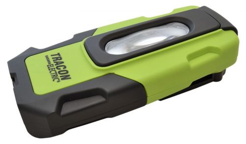 TRACON STLUSB2W - Akkumulátoros LED kézi lámpa USB töltő kimenettel 2 W, 6000K, 3,7V, 1800mAh, 200 lm, IP44, 3 h