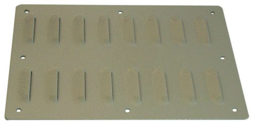 TRACON TFE-SZ3 - Szellőzőrács fém elosztószekrényhez L×W=200x115mm, IP43