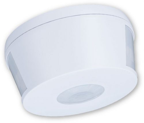 TRACON TMB-007 - Mozgásérzékelő, infra, mennyezeti, fehér 230V, 50Hz, 360°, 2-15m, 10s-15min, 3-2000lux, IP20