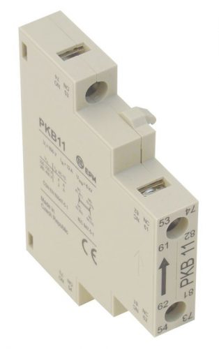 TRACON TPKB11 - Oldalsó segédérintkező TR1C kontaktorokhoz 230V, 50Hz, 2A, 1×NC+1×NO