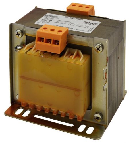 TRACON TVTRB-400-B - Biztonsági, egyfázisú kistranszformátor 230-400V / 12-24V, max.400VA