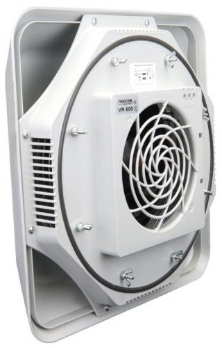 TRACON VR600 - Tető ventilátor 600 m3/h, IP44, 80 W, 230 VAC, 0.45 A, 64 dB