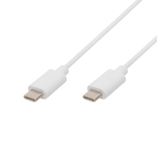 SOMOGYI ELEKTRONIC - USBCC 60 - USB C-C töltőkábel, 60W, 1m, fehér