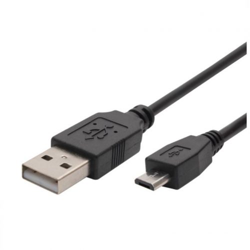 SOMOGYI ELEKTRONIC - USB A/MICRO-1 - microUSB töltőkábel, 1m, fekete