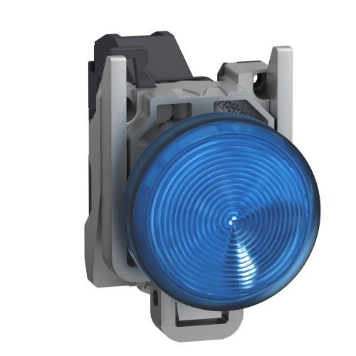 SCHNEIDER XB4BVBM6GEX - Harmony ATEX DG komplett LED jelzőlámpa, Ø22, 24-240VAC/DC, kék