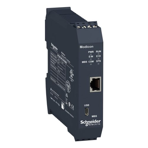 SCHNEIDER XPSMCMCO0000MB - Preventa XPS MCM biztonsági vezérlő, kommunikációs modul, Modbus RTU, 1xRJ45, csavaros