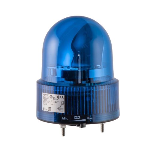 SCHNEIDER XVR12B06 - Harmony XVR forgútükrös jelzőfény, LED-es, Ø120, IP23, kék, 24VAC/DC