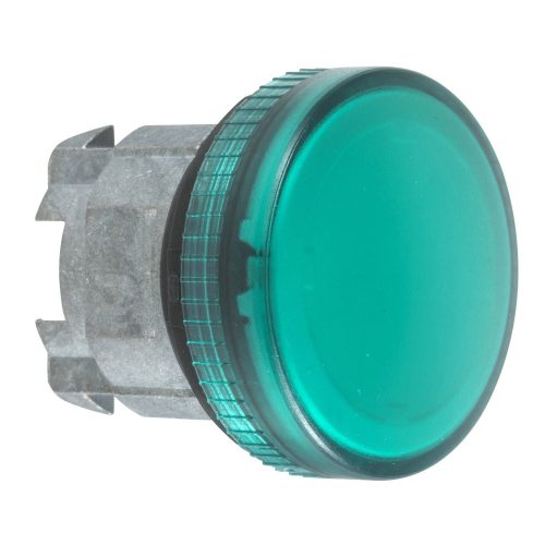 SCHNEIDER ZB4BV033E - Harmony fém jelzőlámpa fej, Ø22, LED jelzőlámpához, betehető címke, zöld