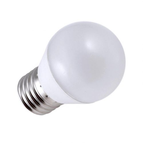 LED izzó 5W - G45 / E27 / SMD / 4000K - ZLS827